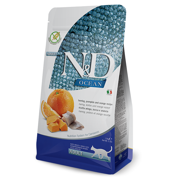 N&D OCEAN RİNGA BALIĞI & PORTAKAL KISIRLAŞTIRILMIŞ YETİŞKİN 300g